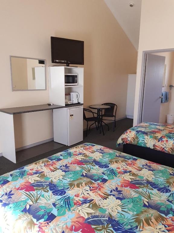 Double room disability access motel